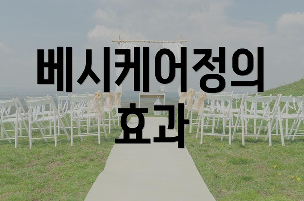 베시케어정의 효과