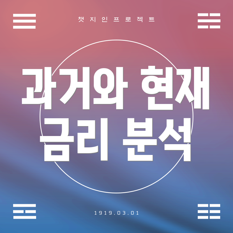 과거와 현재 금리 분석