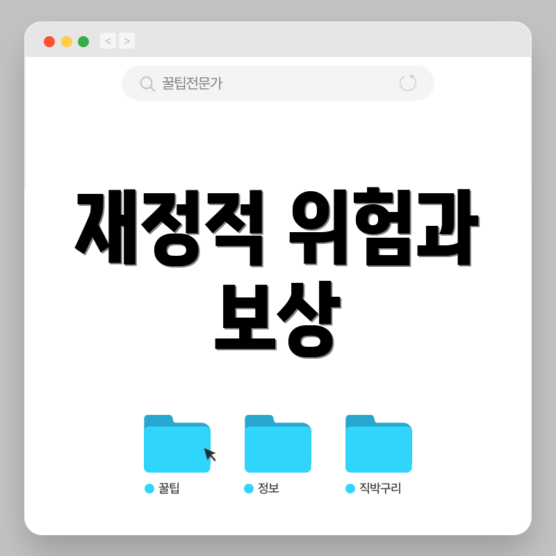 재정적 위험과 보상