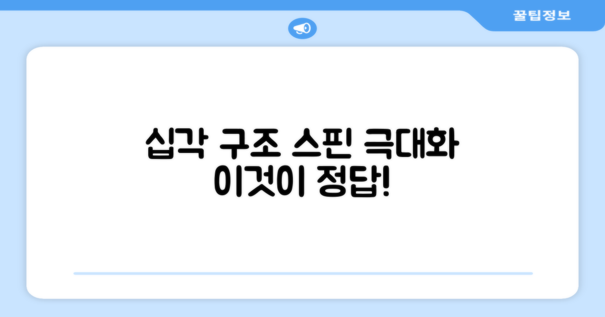 십각 구조, 스핀 극대화