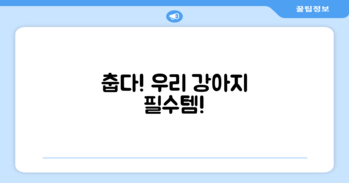 애견 방한 의류, 왜 필요할까?