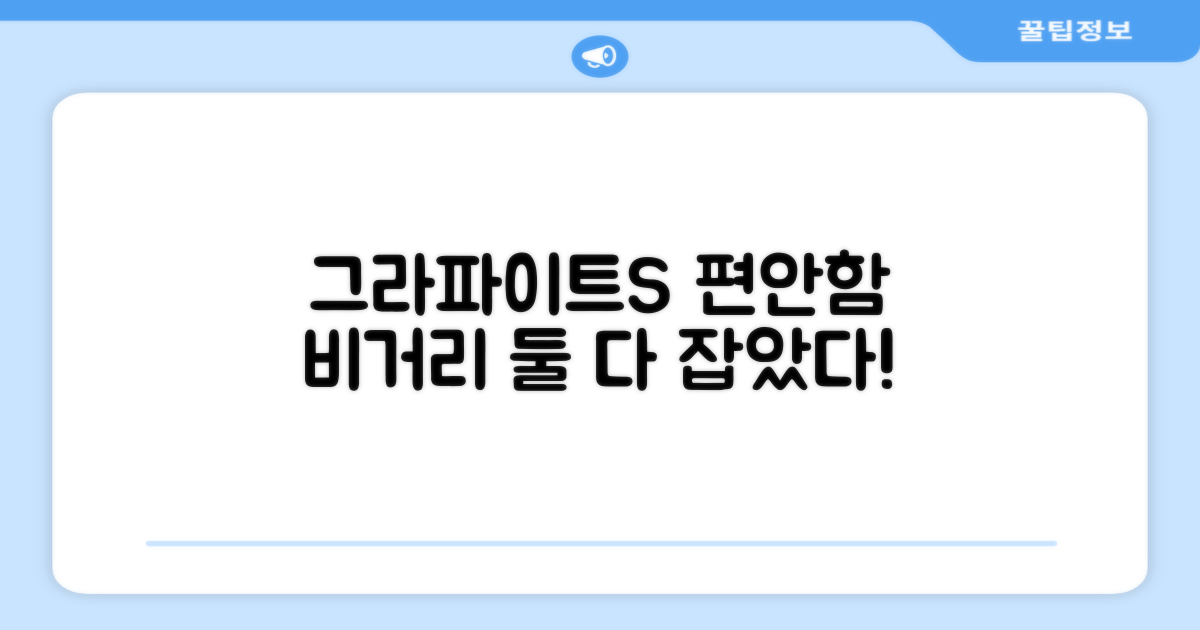 그라파이트S, 편안함과 비거리 동시 만족?
