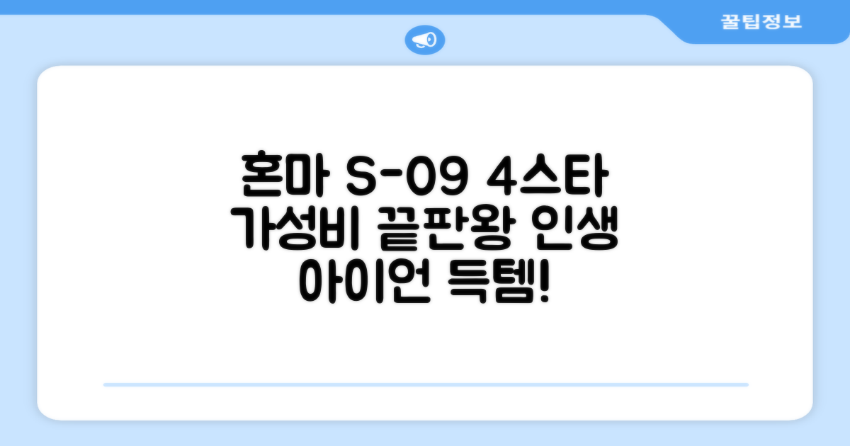 혼마아이언세트 남자아이언세트 S-09 혼마아이언 4스타 4/5/6/7/8/9/10/11/A/S 아이언커버 포함, 그라파이트S 추천 리뷰
