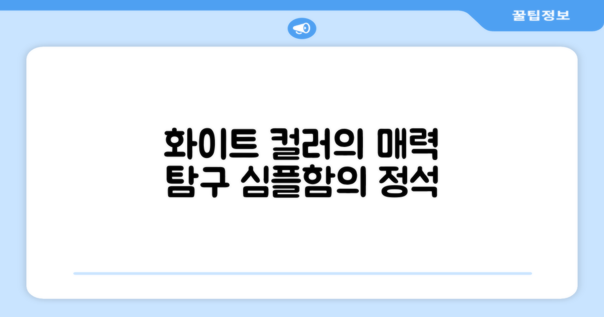 화이트 컬러의 매력