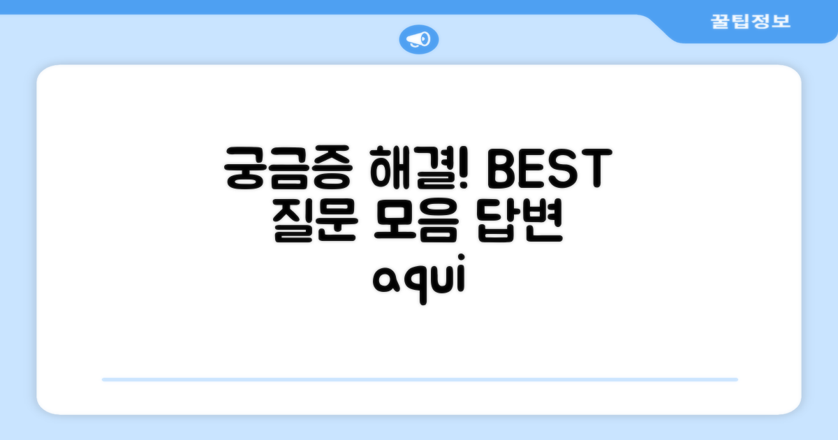 자주 묻는 질문