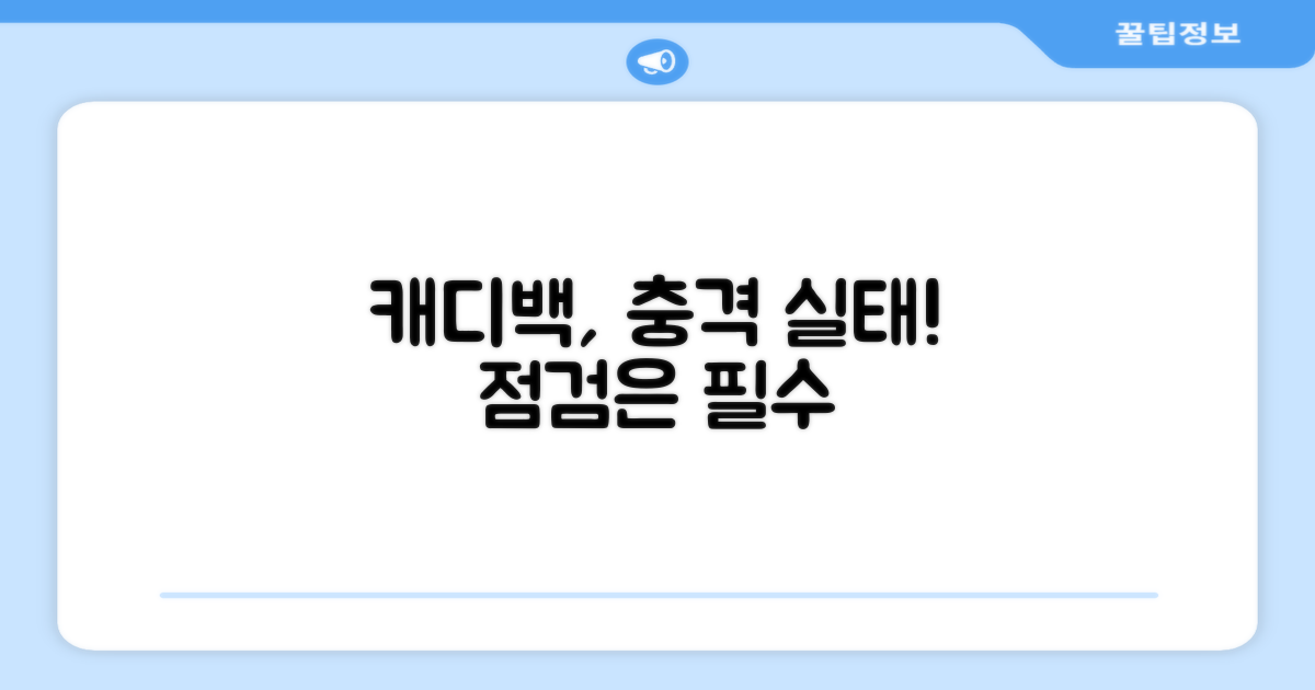 당신의 캐디백, 이래도 될까요?